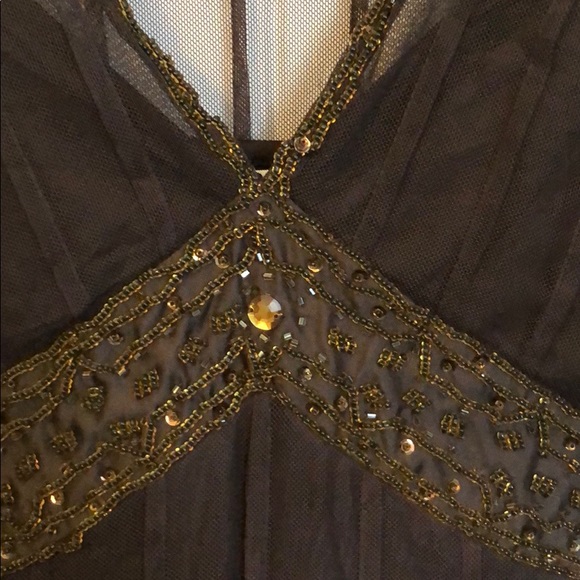 Beautiful brown dress - Picture 2 of 5